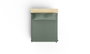 L'essentiel linge de maison Funda de Sofá Elite - Green Verde 175 x 230 cm 100% Algodón para Salón